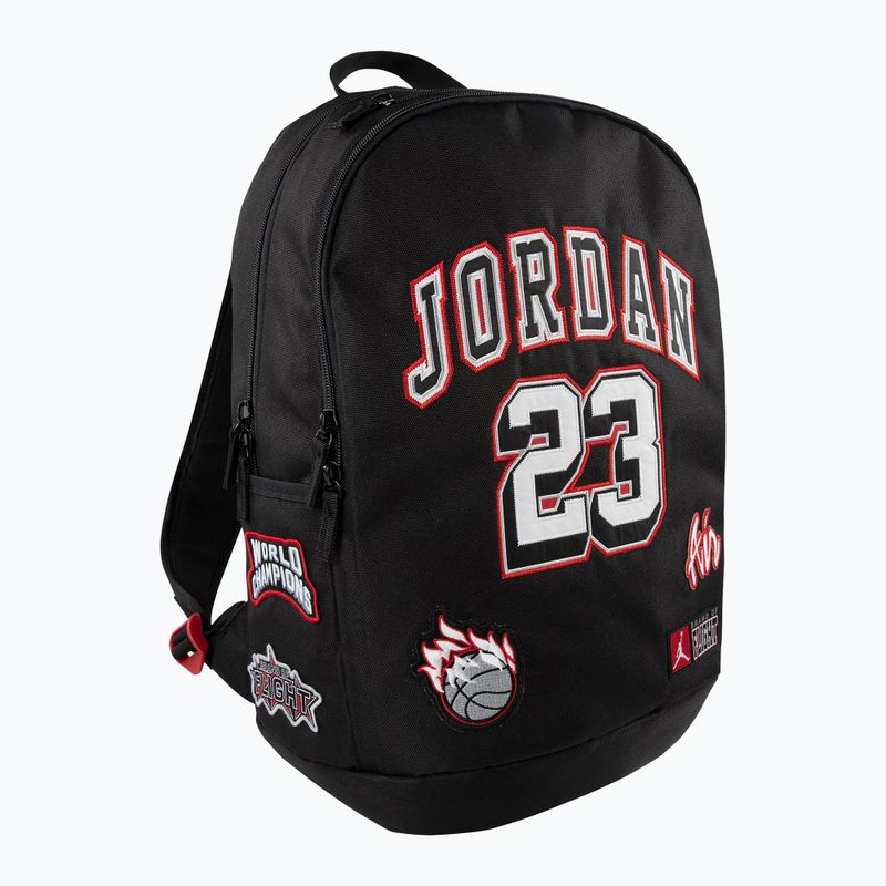 Urban backpack Nike Jordan Jan Jumpman 27 l black/gym red 2