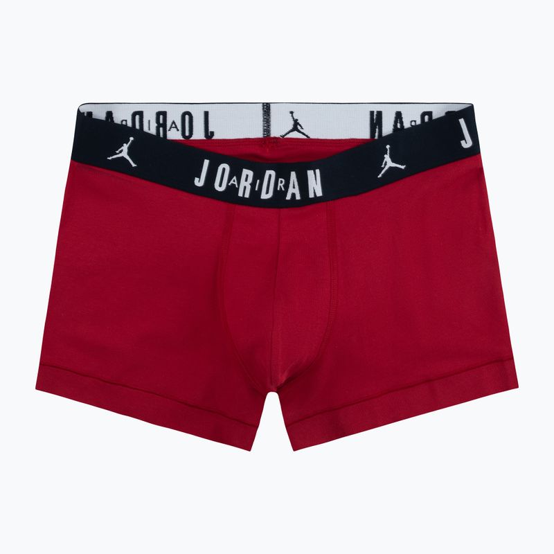 Men's boxers Nike Jrdan JHM Flight Cotton Trunk 3 pairs gym red/black 4