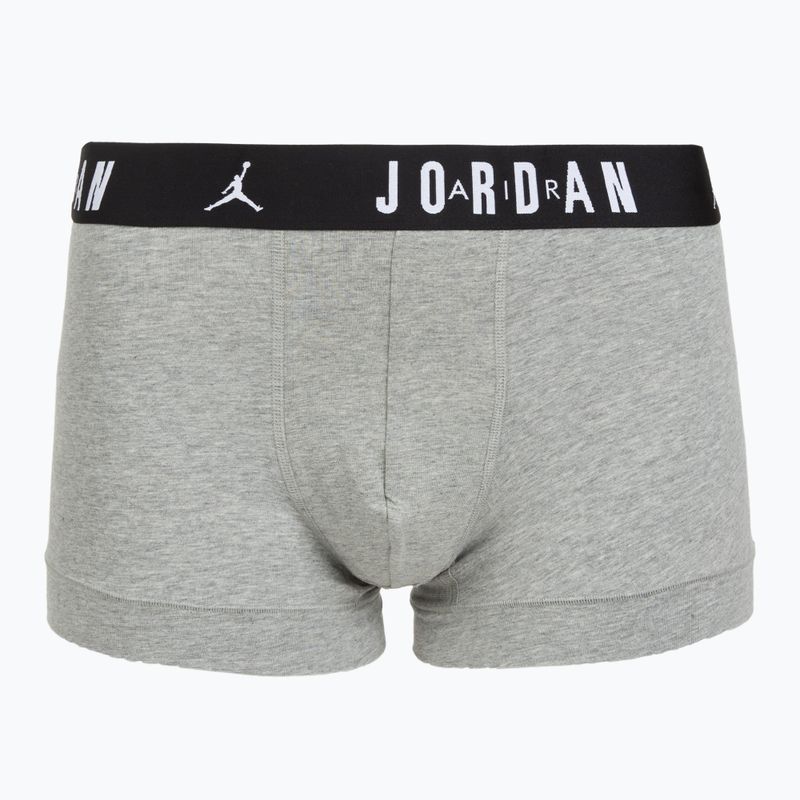 Men's boxers Nike Jrdan JHM Flight Cotton Trunk 3 pairs gym red/black 2
