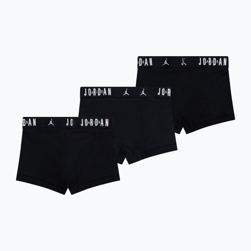 Men's boxers Nike Jrdan JHM Flight Cotton Trunk 3 pairs black 2