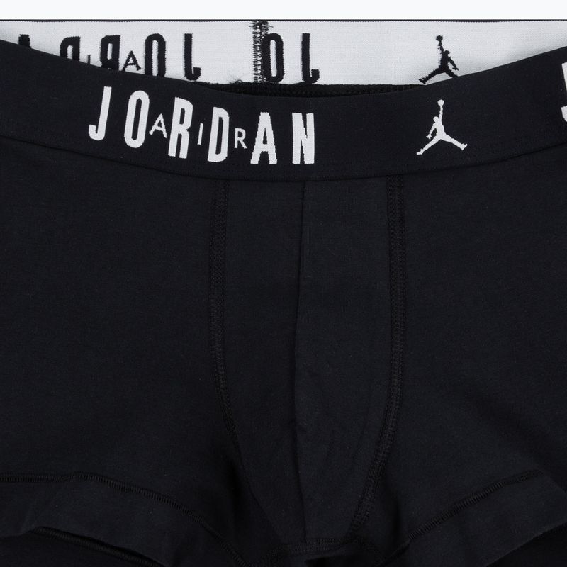 Men's boxers Nike Jrdan JHM Flight Cotton Trunk 3 pairs black 5