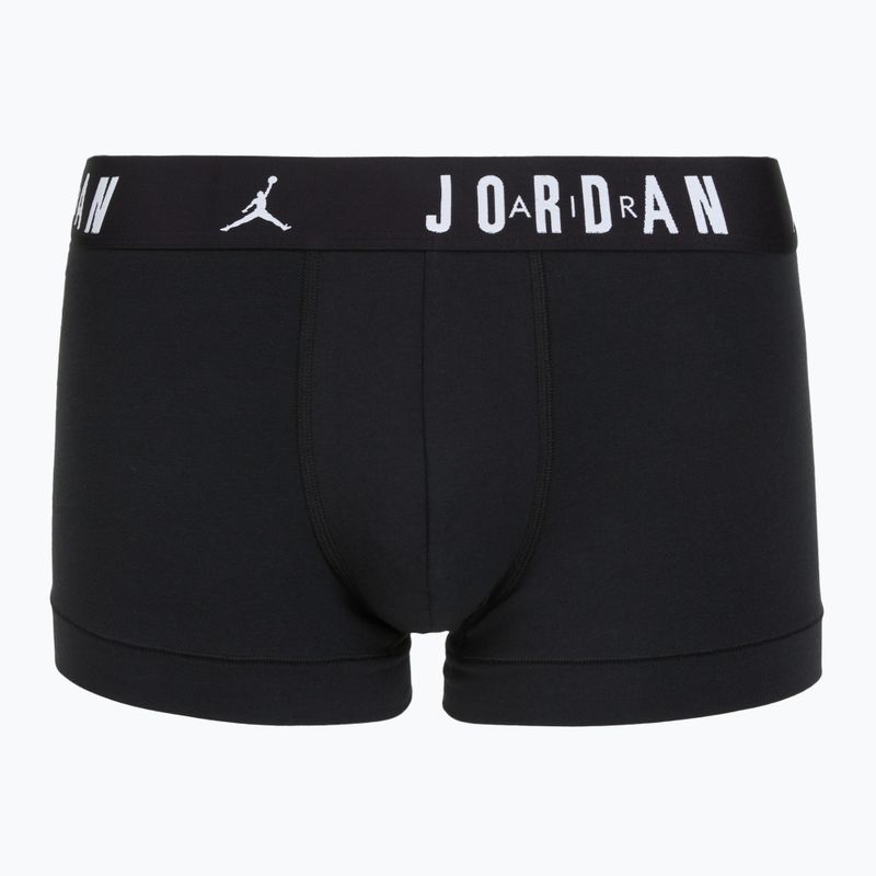 Men's boxers Nike Jrdan JHM Flight Cotton Trunk 3 pairs black 2
