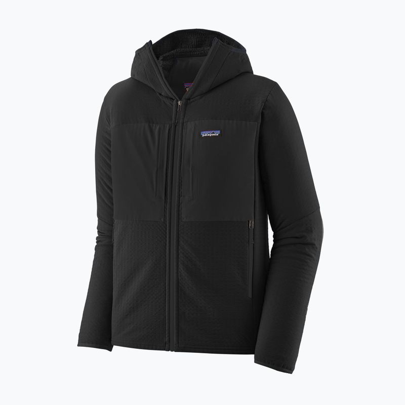 Men's softshell jacket Patagonia R2 TechFace Hoody black 4