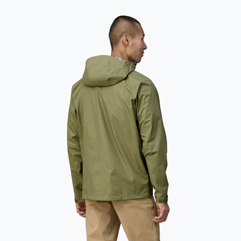 Men's Patagonia Torrentshell 3L Rain buckhorn green rain jacket 2