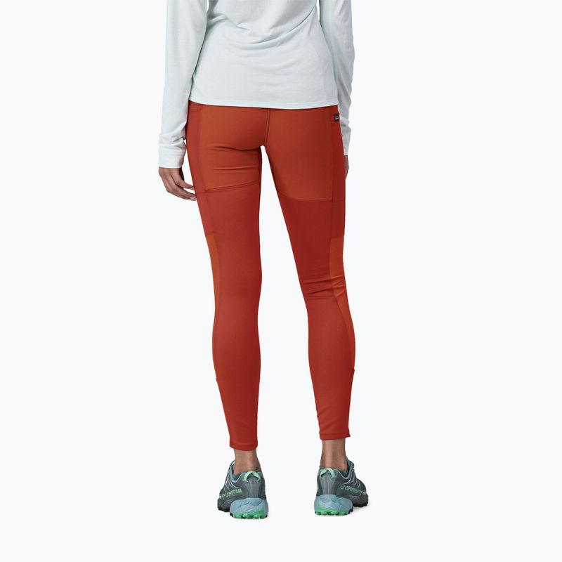 Patagonia women's leggings Pack Out Hike mangrove red 2