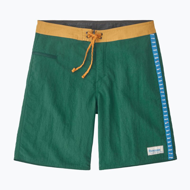 Men's Patagonia Wavefarer Boardshorts conifer green 3