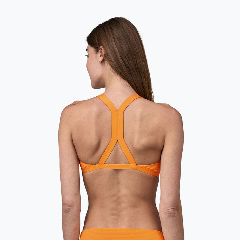Patagonia Bottom Turn Swimsuit Top ripple / kishu orange 3