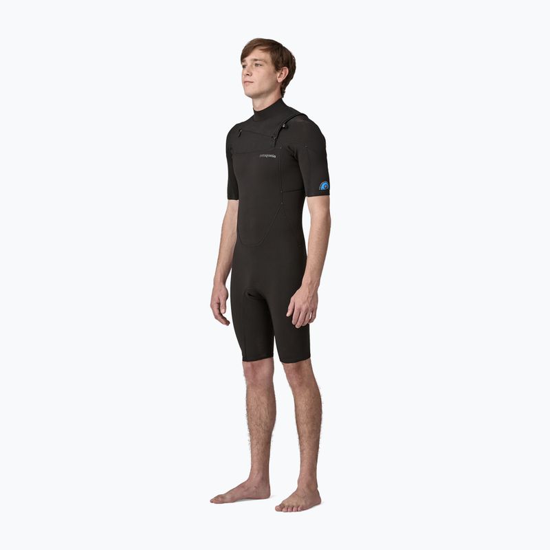 Men's wetsuit Patagonia Yulex Regulator Lite FZ Spring Suit Black 2