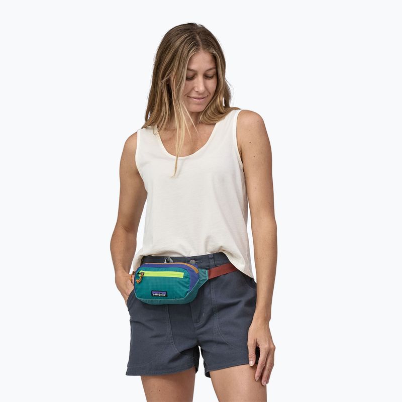 Patagonia Ultralight Black Hole Mini Hip Pack 1 l patchwork/subtidal blue waistbag 3