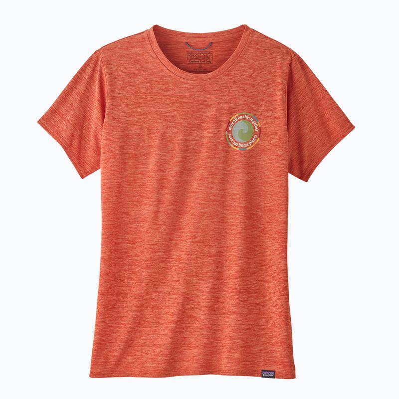 Women's Patagonia Cap Cool Daily Graphic Shirt unity fitz/pimento red x-dye 3