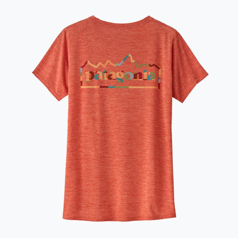 Women's Patagonia Cap Cool Daily Graphic Shirt unity fitz/pimento red x-dye 4