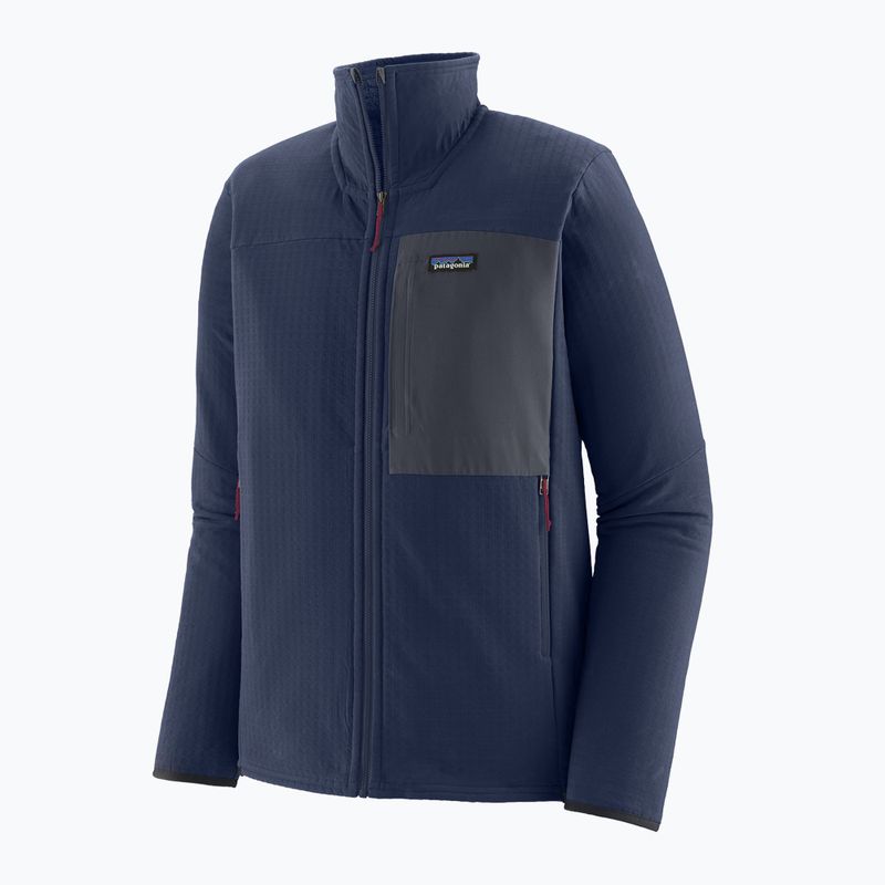 Men's Patagonia R2 TechFace softshell jacket new navy 3