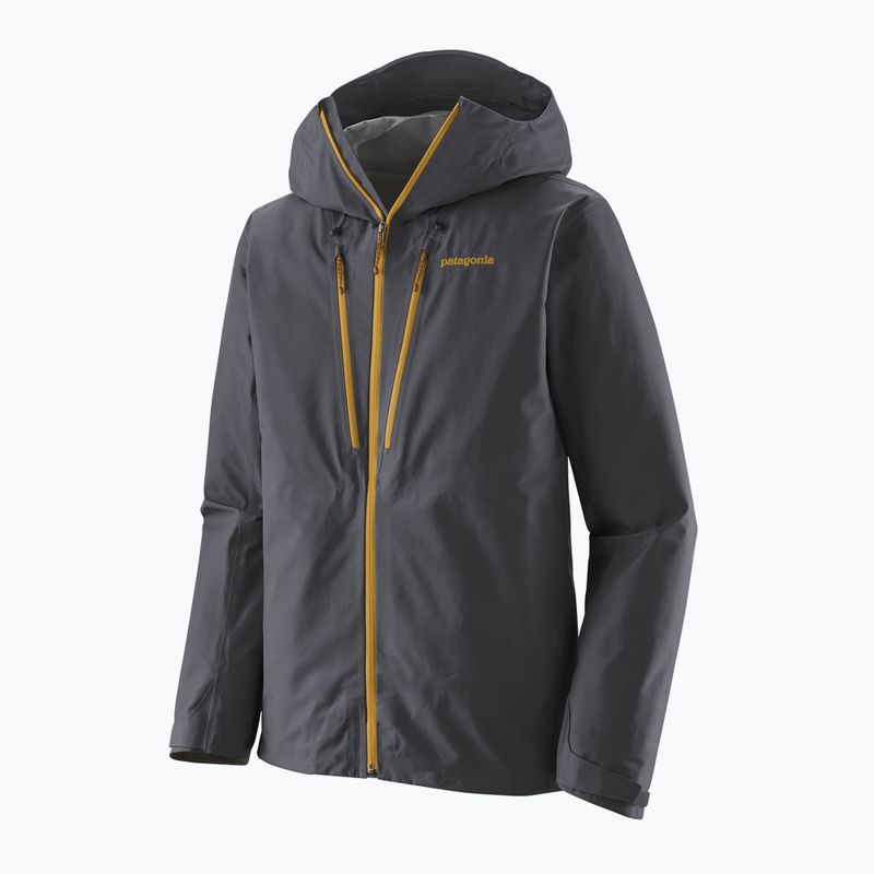 Patagonia men's Triolet smolder blue rain jacket