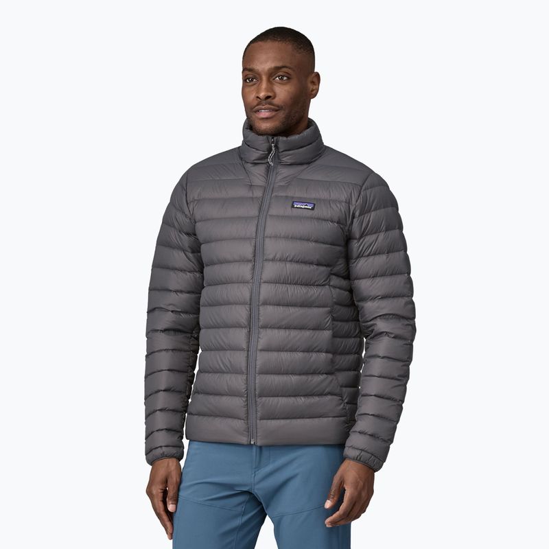 Men's Patagonia Down Sweater jacket forge grey w/forge grey