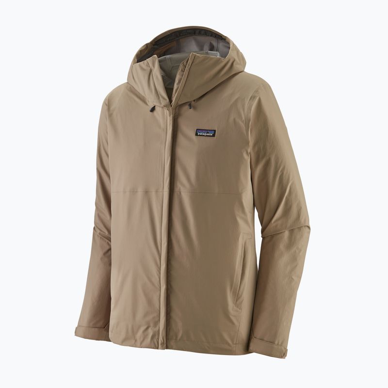 Men's Patagonia Torrentshell 3L Rain jacket seabird grey 3