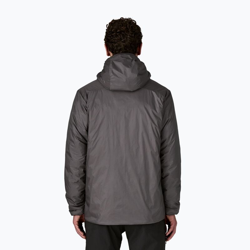 Patagonia men's down jacket DAS Light Hoody forge grey 3