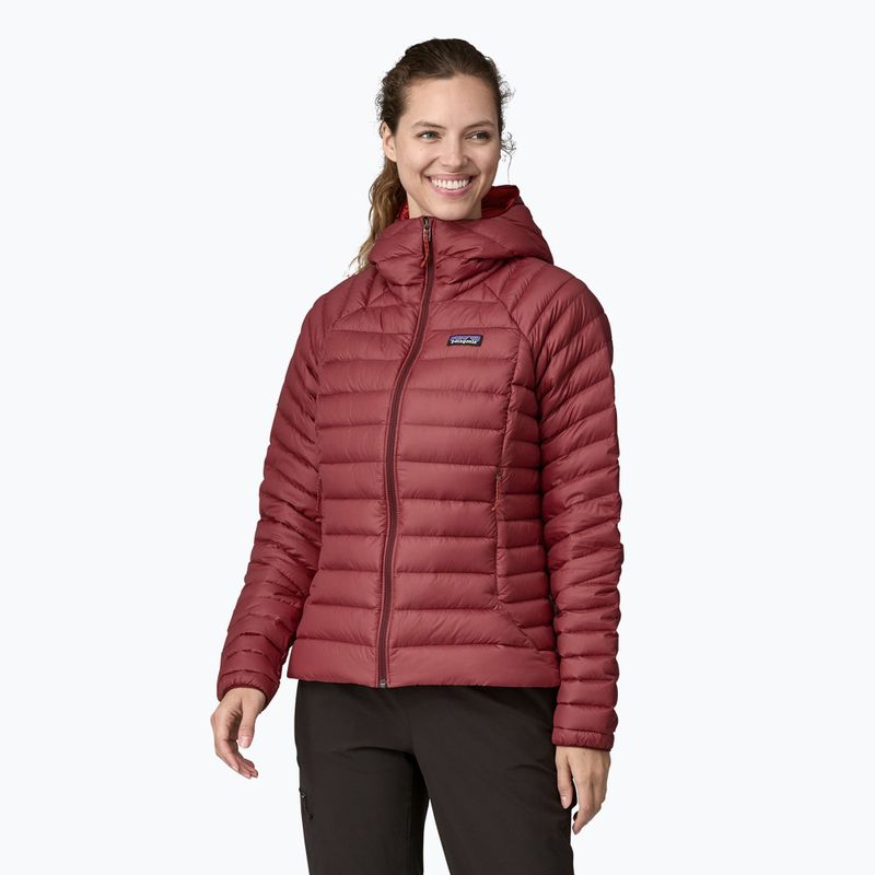 Women's Patagonia Down Sweater Hoody oxide red