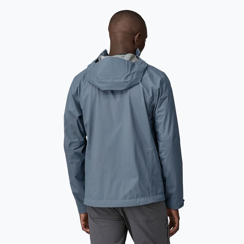 Patagonia Granite Crest Rain utility blue men's rain jacket 2