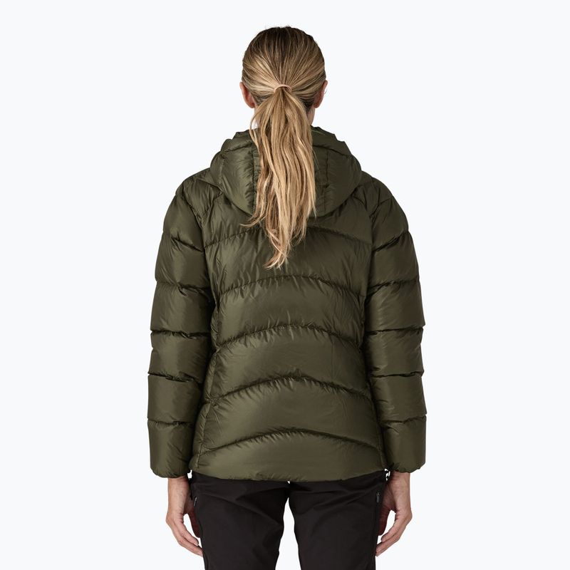 Patagonia women's down jacket Fitz Roy Down Hoody pine needle green 3