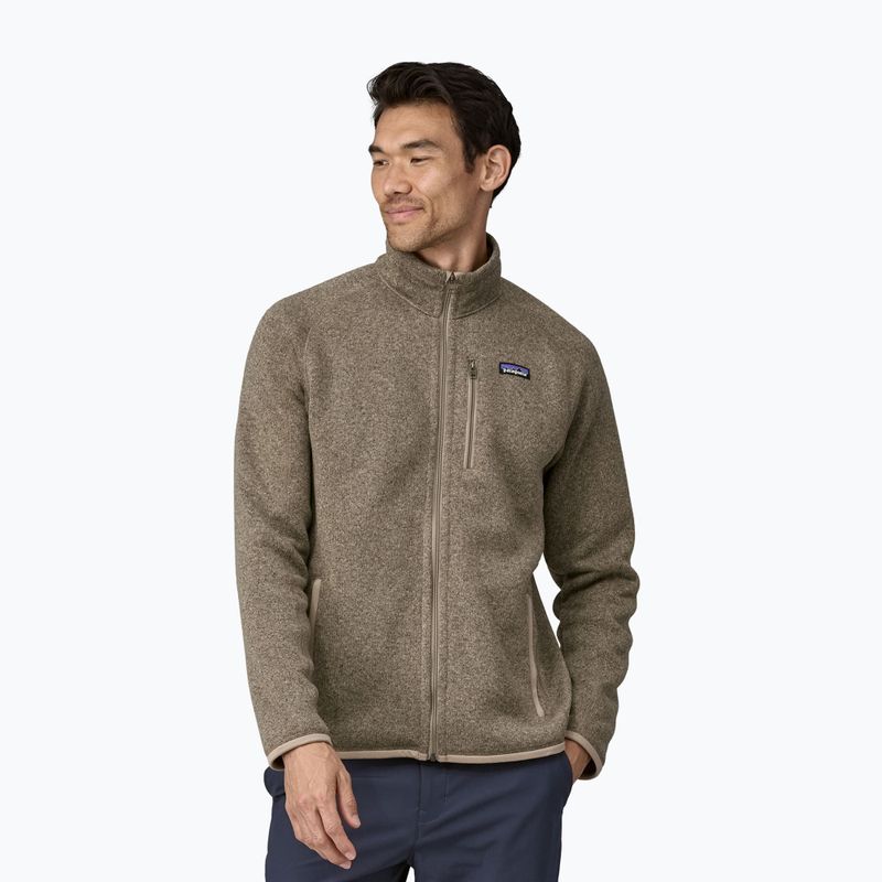 Men's trekking sweatshirt Patagonia Better Sweater Fleece seabird grey