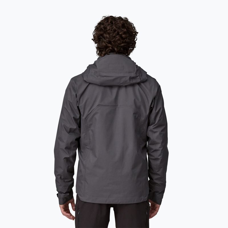 Men's Patagonia Super Free Alpine forge grey rain jacket 3