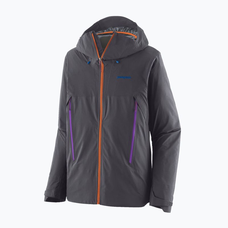 Men's Patagonia Super Free Alpine forge grey rain jacket 7