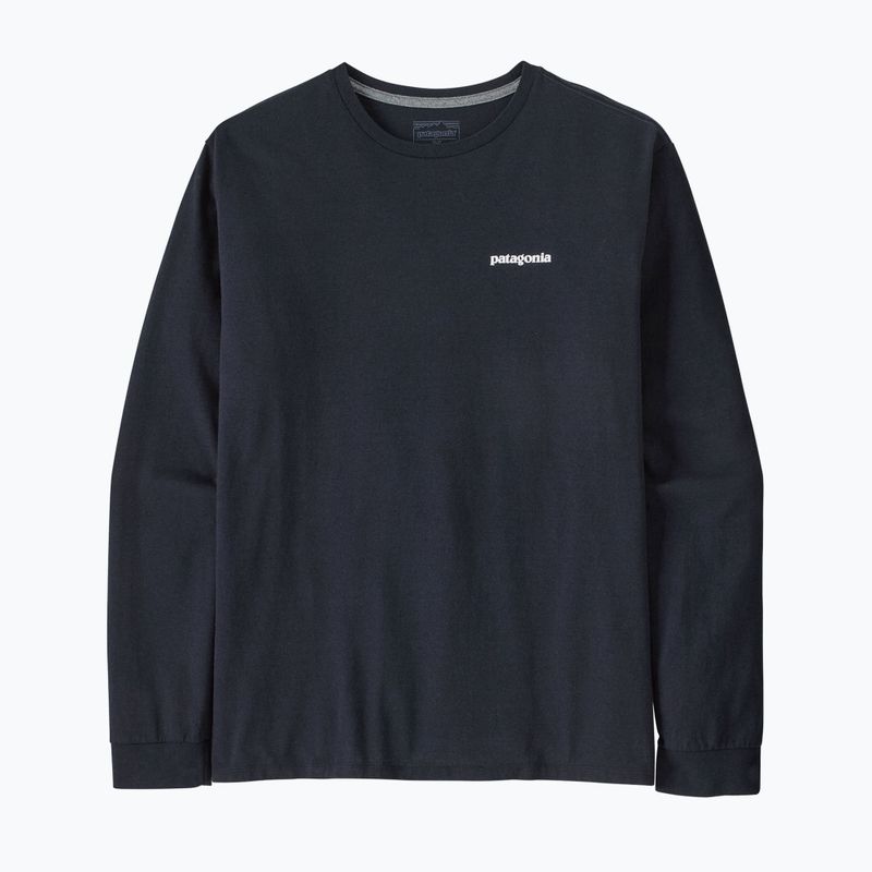 Men's Patagonia P-6 Logo Responsibili Longsleeve new navy 3