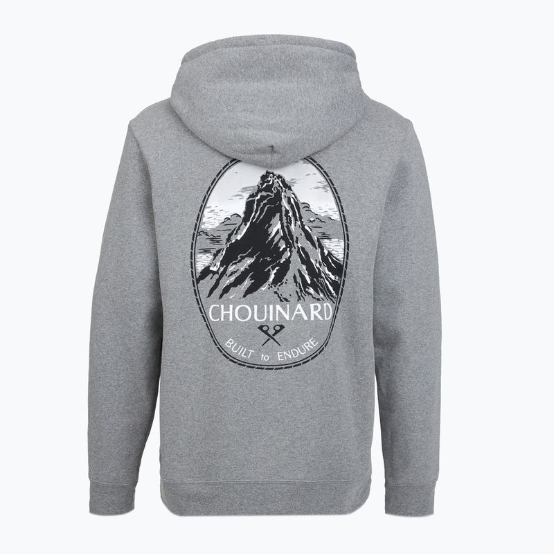 Men's sweatshirt Patagonia Chouinard Crest Uprisal Hoody gravel heather 2