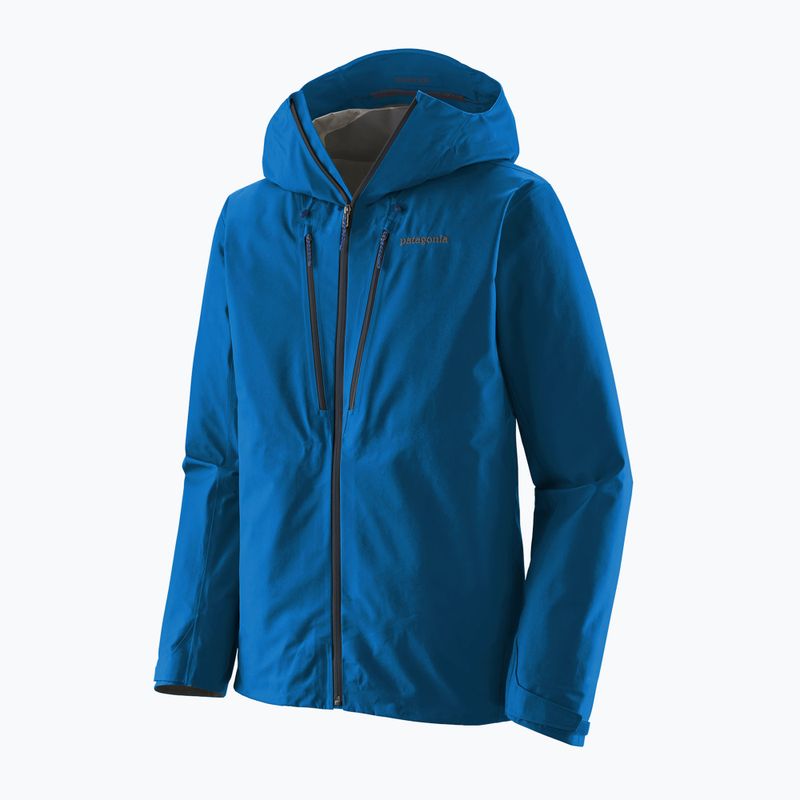 Men's Patagonia Triolet endless blue rain jacket 3