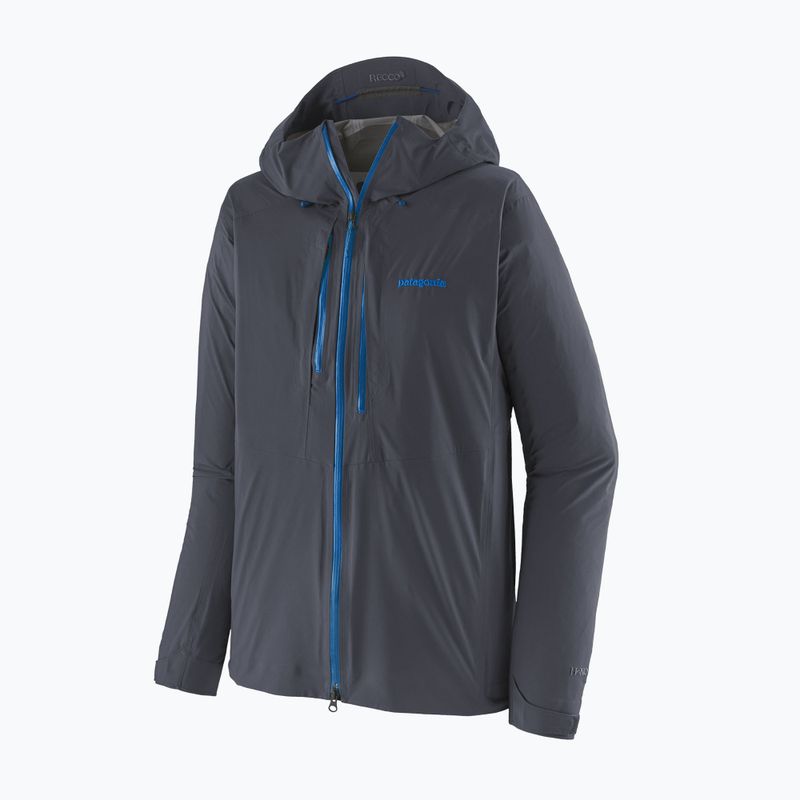 Men's Patagonia M10 Storm smolder blue rain jacket 9