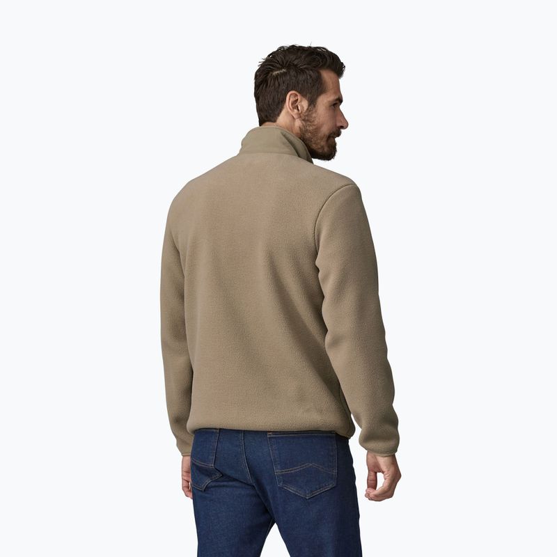 Patagonia Synch seabird grey men's fleece sweatshirt 2