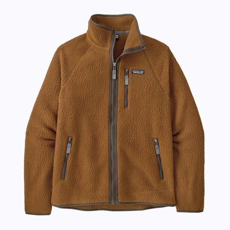 Men's Patagonia Retro Pile shelter brown trekking sweatshirt 4