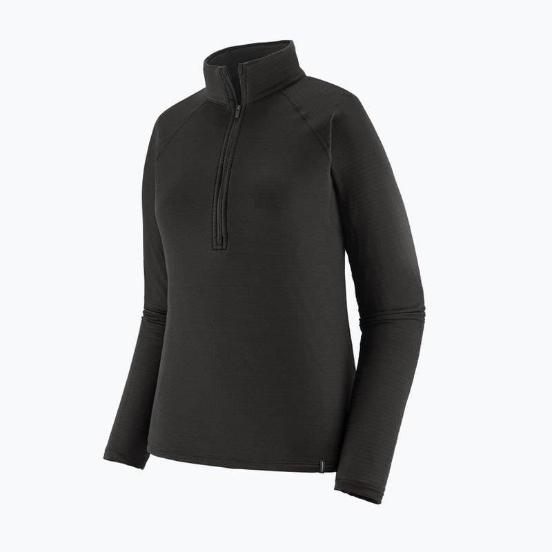 Women's thermal sweatshirt Patagonia Capilene Termal Weight Zip Neck black