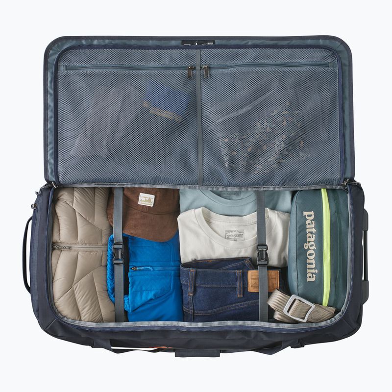 Patagonia Black Hole Wheeled Duffel 100 l smolder blue travel bag 3