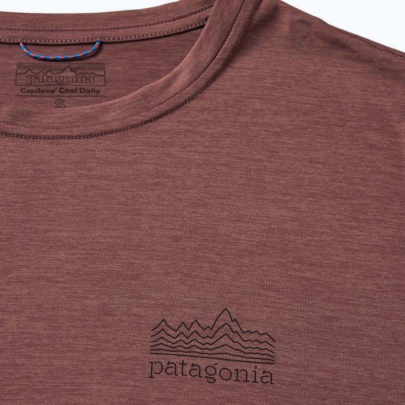 Men's Patagonia Cap Cool Daily Graphic Shirt strataspire/dulse mauve x-dye longsleeve 3