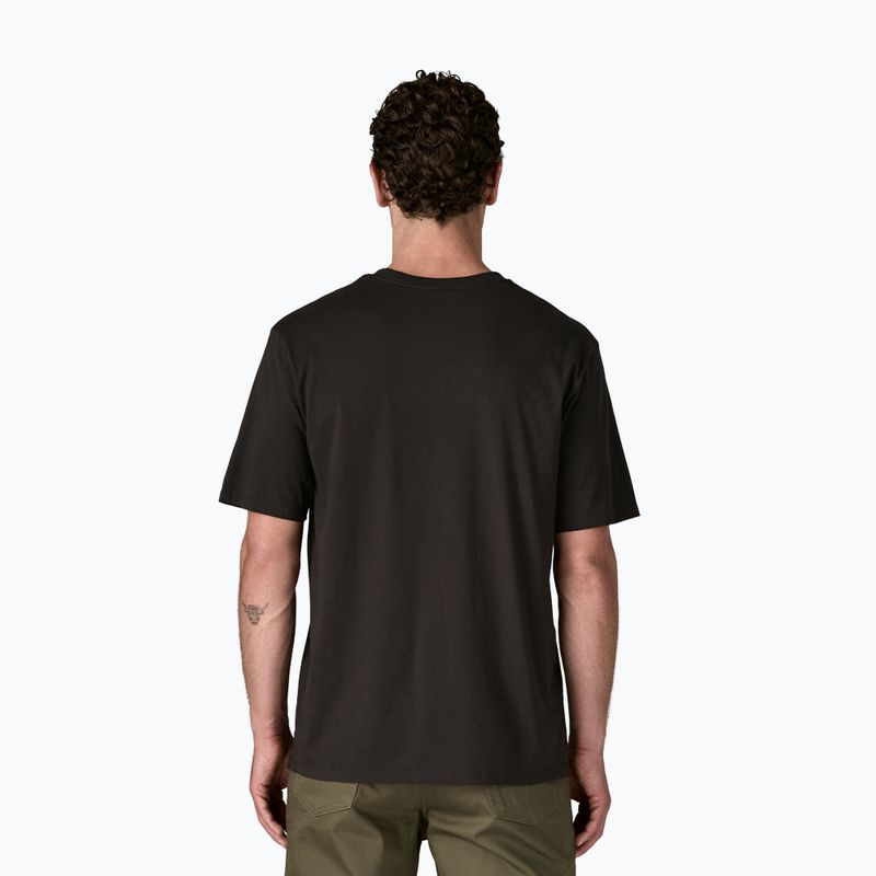 Men's T-shirt Patagonia Daily Pocket Tee black 2