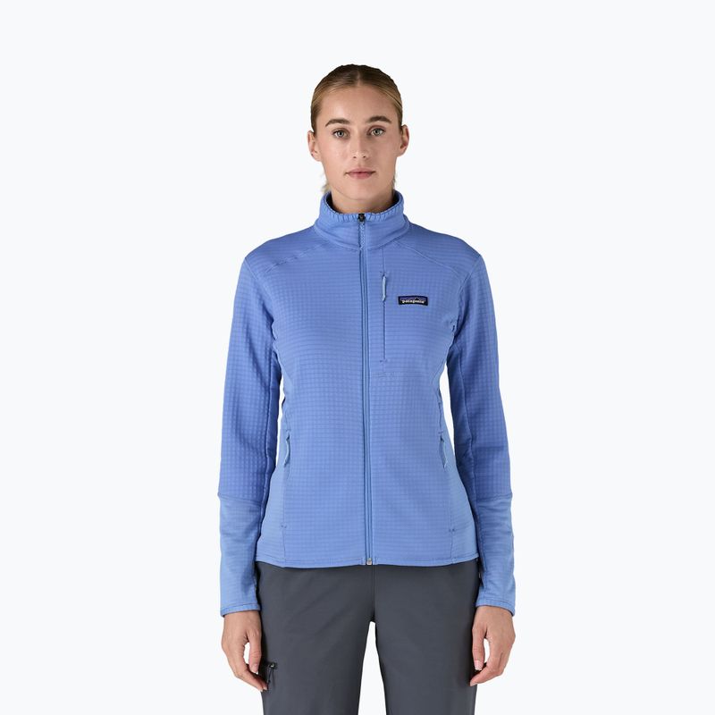 Women's softshell jacket Patagonia R1 Hybrid abundant blue 2