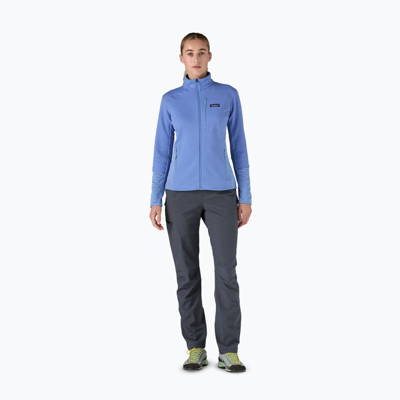 Women's softshell jacket Patagonia R1 Hybrid abundant blue 4