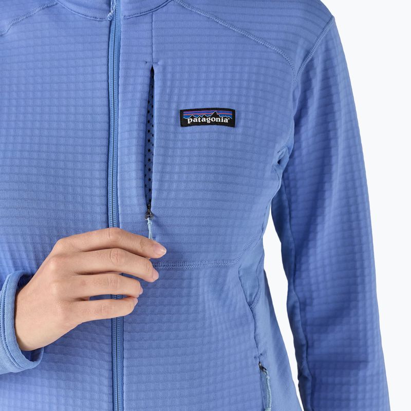 Women's softshell jacket Patagonia R1 Hybrid abundant blue 14