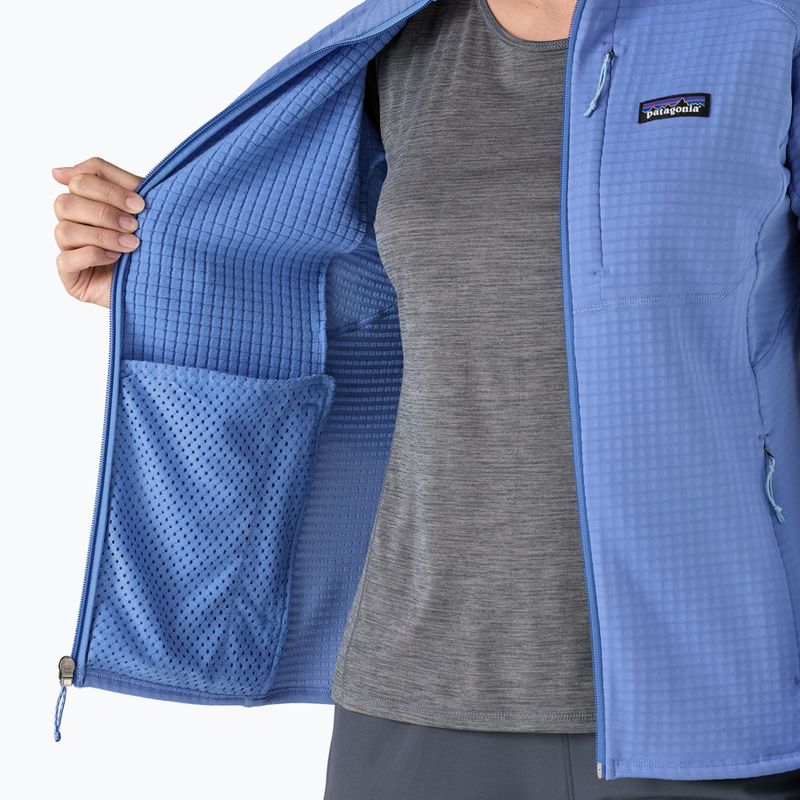 Women's softshell jacket Patagonia R1 Hybrid abundant blue 17