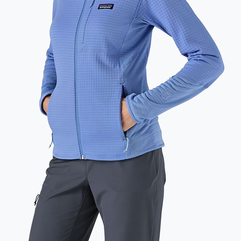 Women's softshell jacket Patagonia R1 Hybrid abundant blue 5