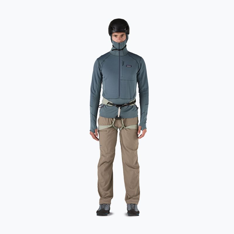 Men's Patagonia R1 Hybrid Pullover Softshell Jacket utility blue 2