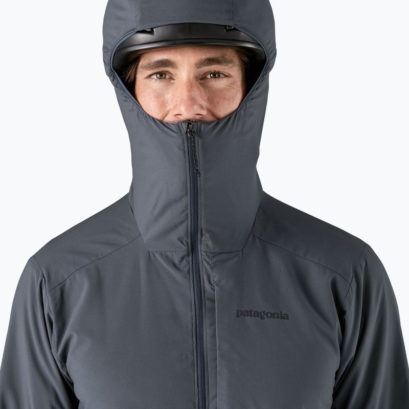 Men's Hybrid Jacket Patagonia Nano-Air Ultralight Full-Zip Hoody smolder blue 4