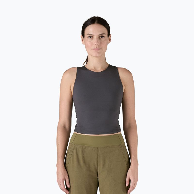Women's trekking T-shirt Patagonia Reversible Tank black 2
