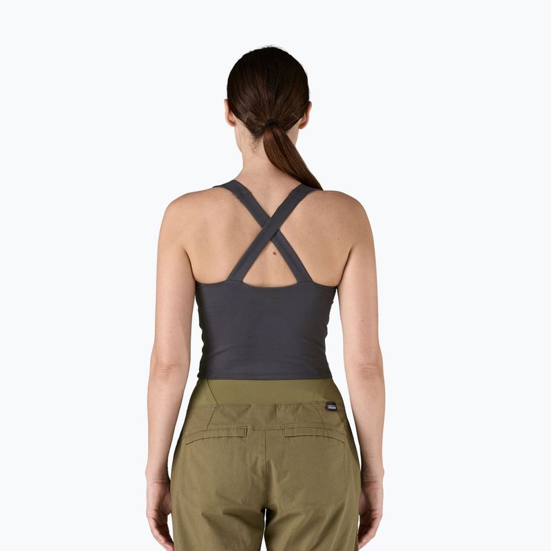 Women's trekking T-shirt Patagonia Reversible Tank black 6