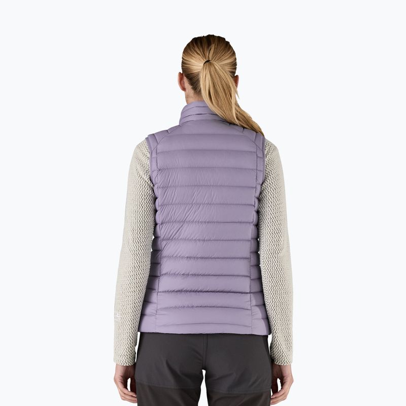 Women's Patagonia Down Sweater concrete purple 4