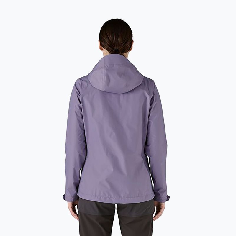Women's Patagonia Torrentshell 3L Rain jacket concrete purple 2