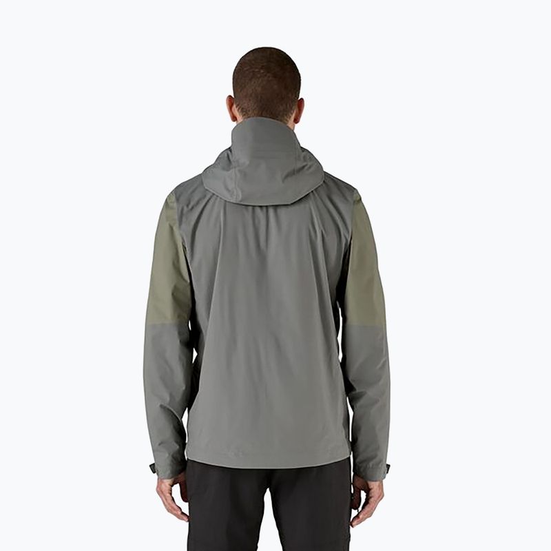 Men's Patagonia Granite Crest Rain jacket river rock green 3
