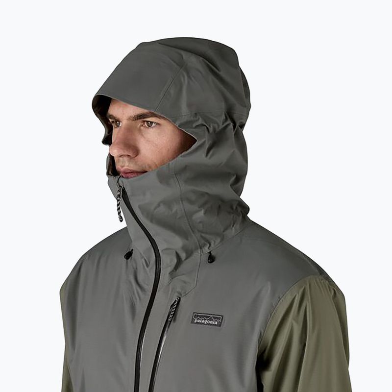 Men's Patagonia Granite Crest Rain jacket river rock green 4