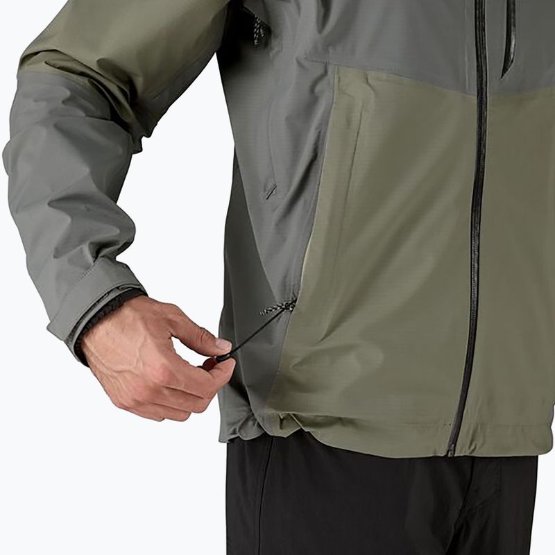 Men's Patagonia Granite Crest Rain jacket river rock green 9
